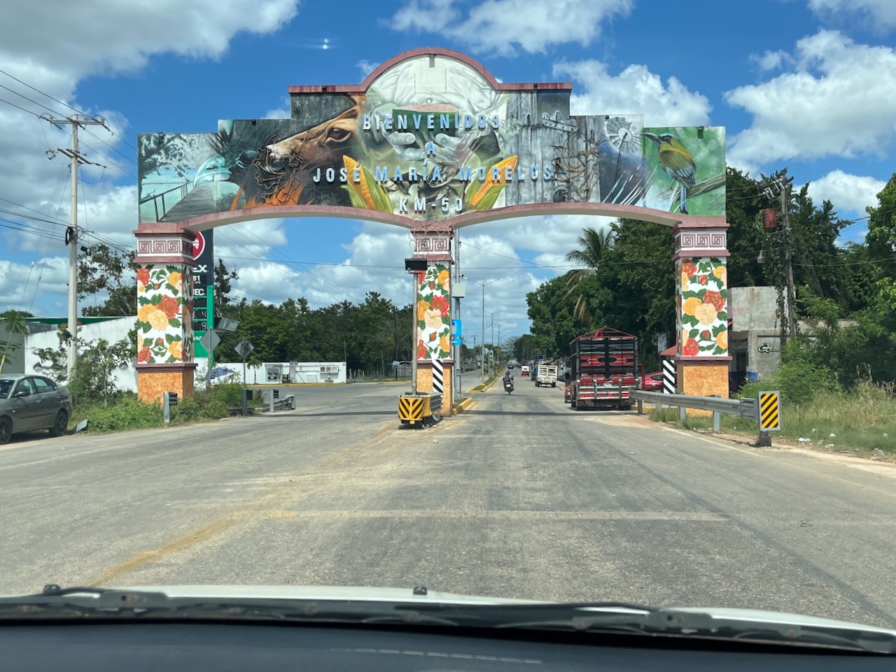 Back through Jose María Morelos